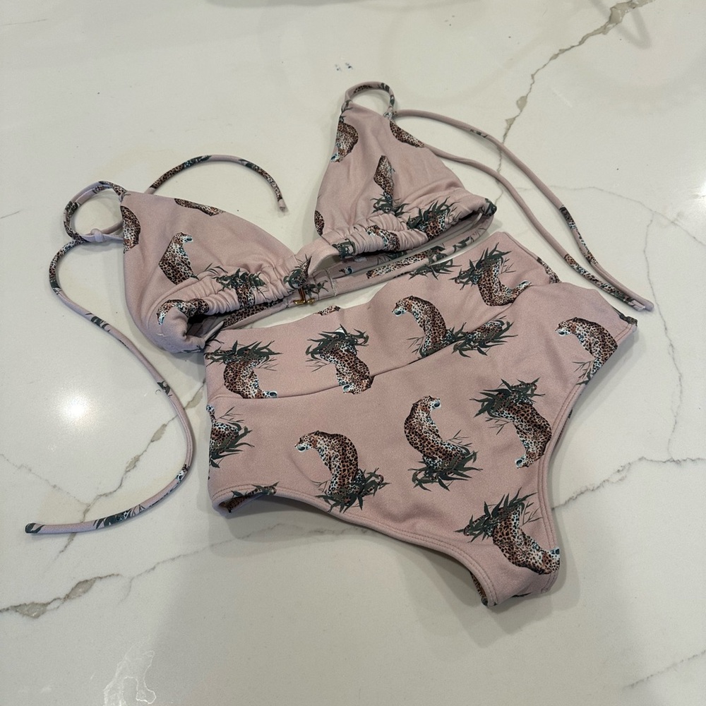 Cheetah Print Montce Bikini